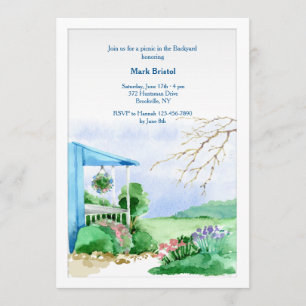 Convite de Jardim de Casa