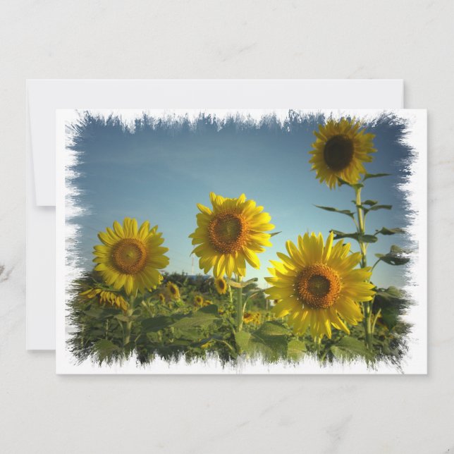 Convite de jardinagem orgânico (Frente)