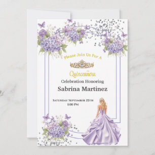 Convite de La Quinceanera