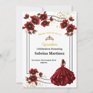 Convite de La Quinceanera