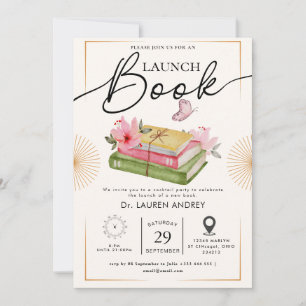 Convite de Lançamento de Livro