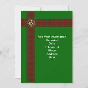 Convite de leão de xadrez escocês