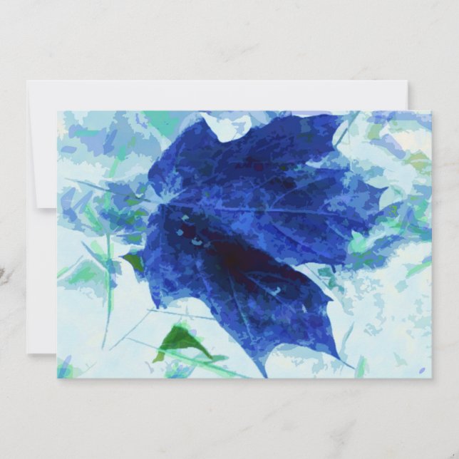 Convite de Licença de outono / Anúncio (Frente)