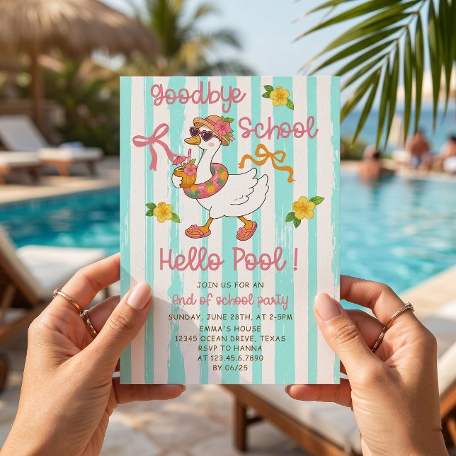 Convite de Listras da Piscina do Ganso Bobo (Criador carregado)