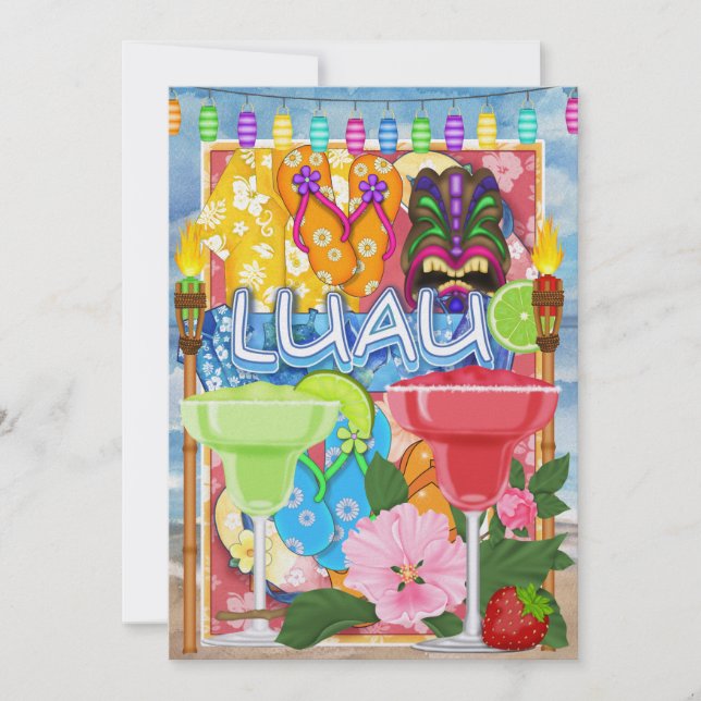 Convite de Luau por SRF (Frente)