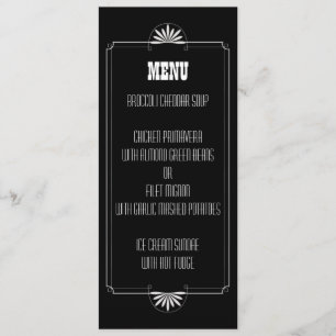 Convite de Menu de Casamento de Bilhete de Teatro
