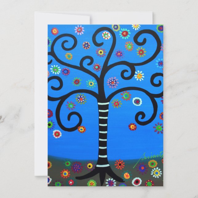 Convite de Mitzvah do bastão do bar (Frente)