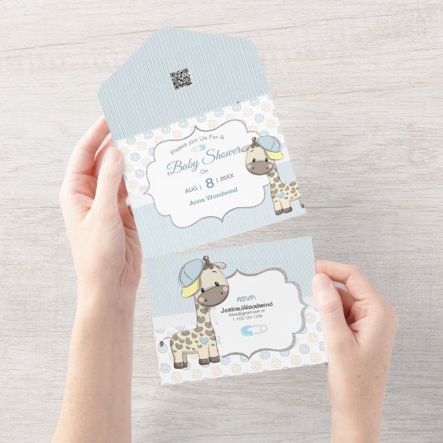 Convite de Namorada Personalizada (Aba destacável)