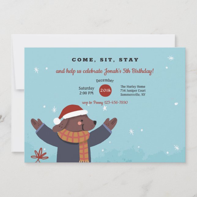 Convite de Natal (Frente)