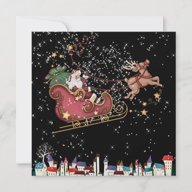 Convite de Natal / Cartão - SRF (Frente)