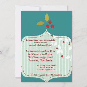 Convite de Natal de 5x7