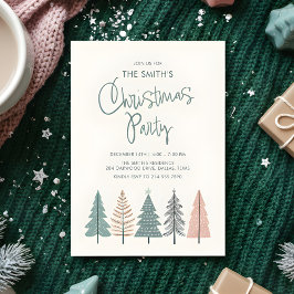 Convite de Natal Minimalista Moderno