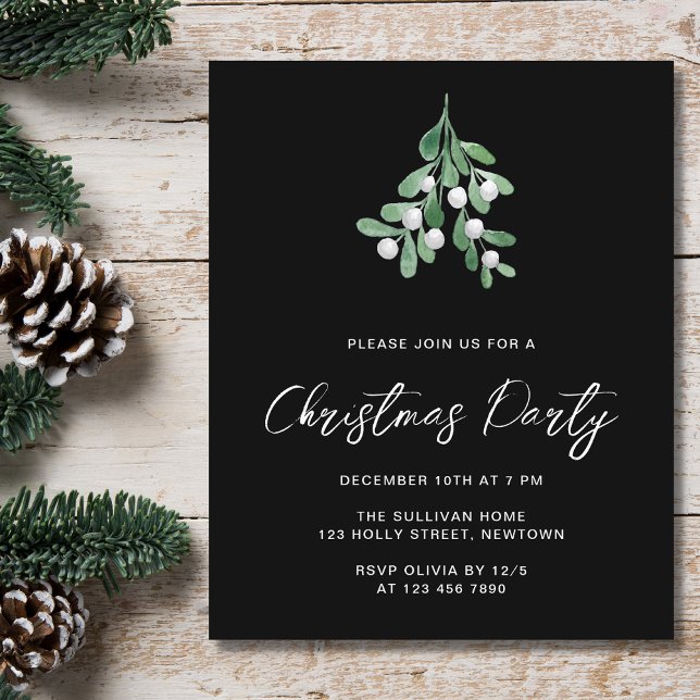Convite de Natal para Festa do Orçamento com Visgo (Criador carregado)