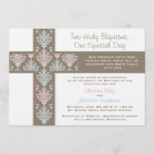 Convite de Natal para Garota e Garota