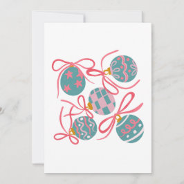Convite de Natal Pastel para Festa