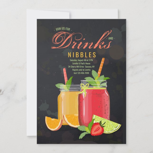 Convite de navegação de Verão (Frente)