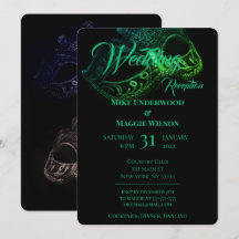 Convite de Noite de Casamento Elegante