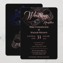 Convite de Noite de Casamento Elegante