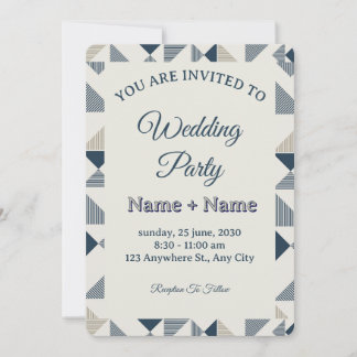 Convite de Noiva e Noivo Personalizado e Elegante