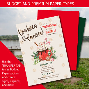 Convite de Noivado de Inverno BUDGE Hygge Cookies 