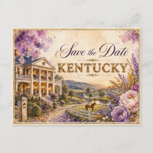 Convite de Noivado Elegante Save the Date de Kentu