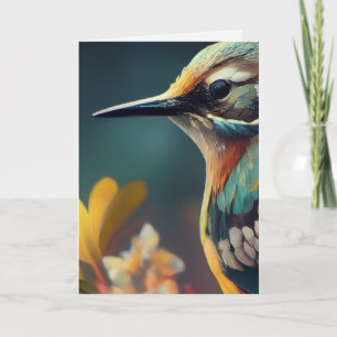 Convite de Noivado Khem Hummingbird Garden Wedding