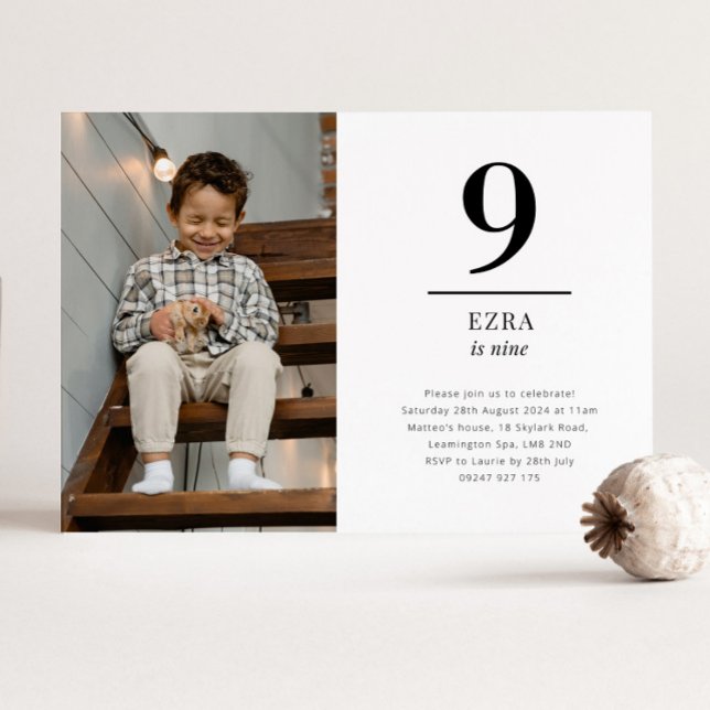 Convite de nove fotos de paisagem (Criador carregado)