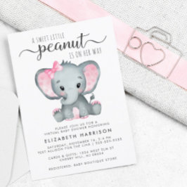 Convite de Orçamento de Chá Virtual para Menina El