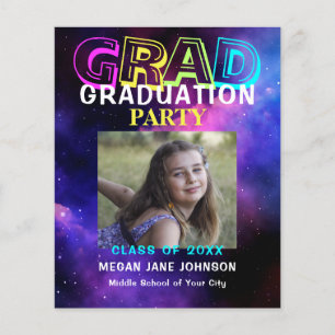 Convite de orçamento moderno para festa de formatu