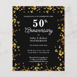 Convite de Orçamento para Aniversário de 50 anos G