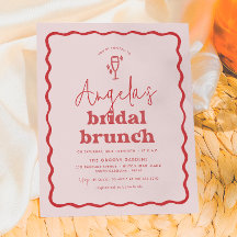 Convite de Orçamento para Brunch de Noiva com Esti