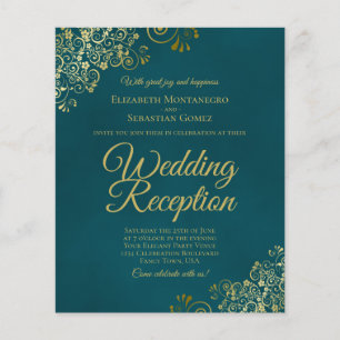Convite de Orçamento para Recepção de Casamento em