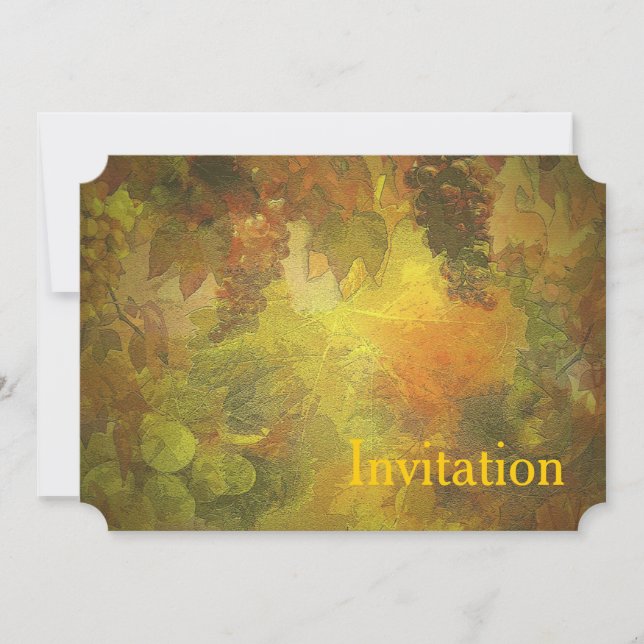 Convite de outono Personalizado (Frente)