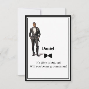 Convite de Padrinho de Casamento