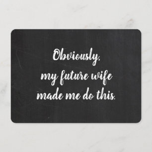 Convite de padrinho engraçado cartão