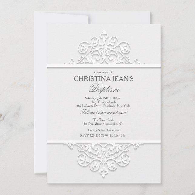 Convite de Painéis Ornamentais (Frente)