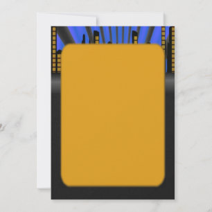 Convite de paisagens de cidade