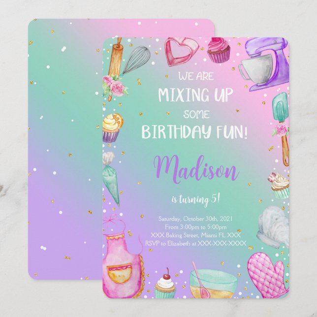 Convite de Panificação (Frente/Verso)