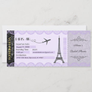 Convite de Paris, Convite Tema Paris