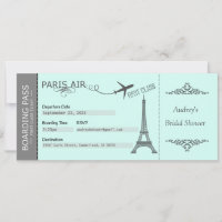 Convite de Paris, Convite Temático de Paris, Anive