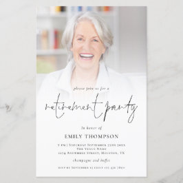 Convite de Parte de Baixa de Sobreposição de Fotog