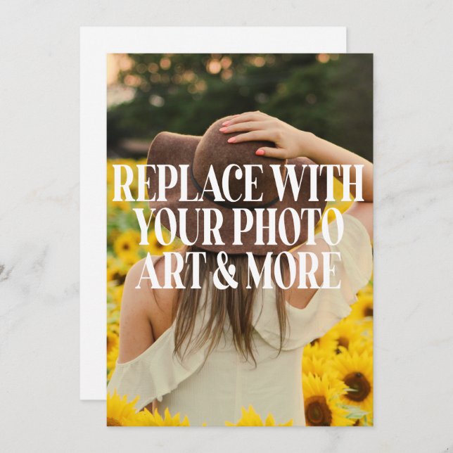 Convite de Parte ou Evento (Frente/Verso)