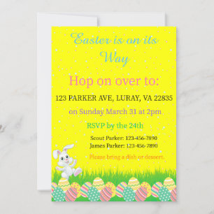 Convite de Páscoa a Caminho 
