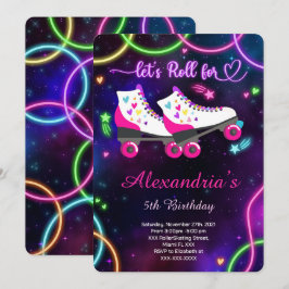 Convite de Patinação no Gelo não, sobre Rodas