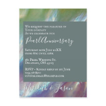 Convite de Pérola Moderna para Aniversário de Casa