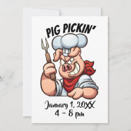 Convite de PICKIN do PIG