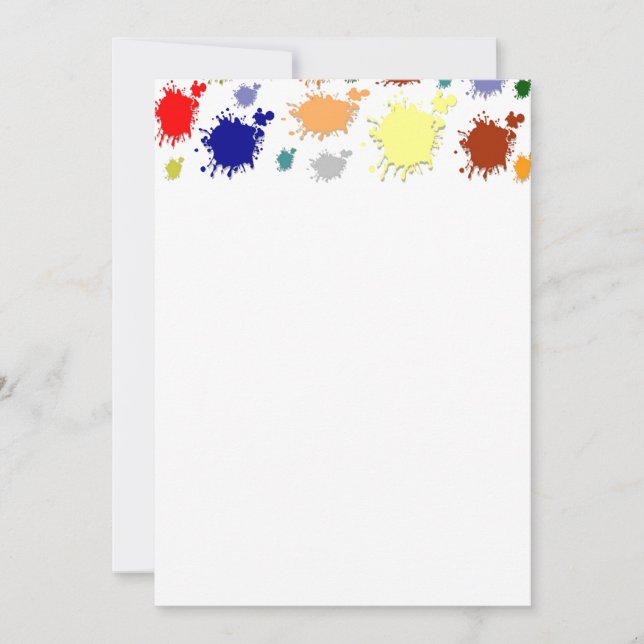 Convite de Pintura de Abertura (Frente)