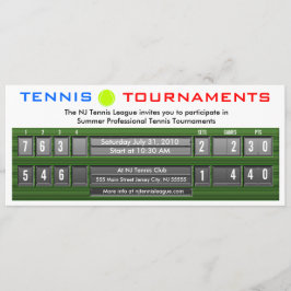 Convite de placar de Tênis Tournaments 3