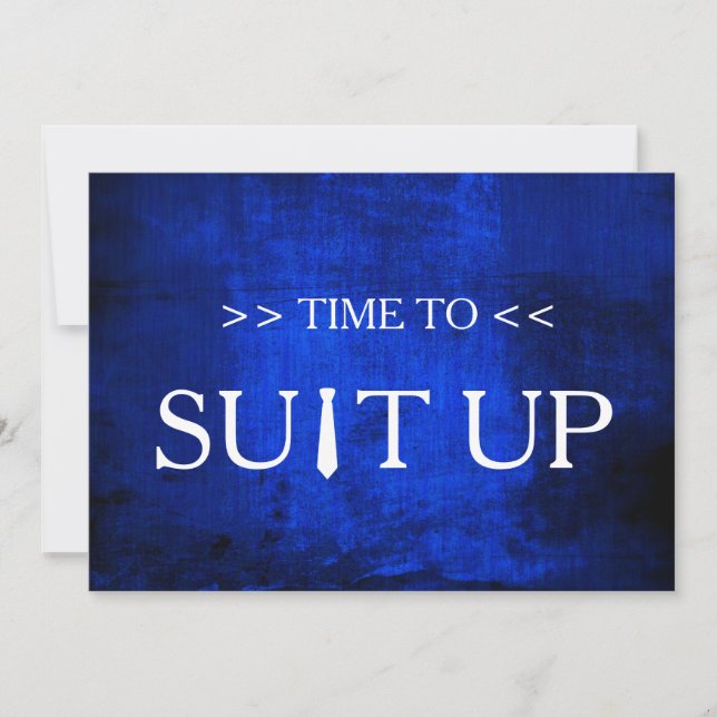 Convite de Plano de Fundo Branco de Tempo de Ajust (Frente)