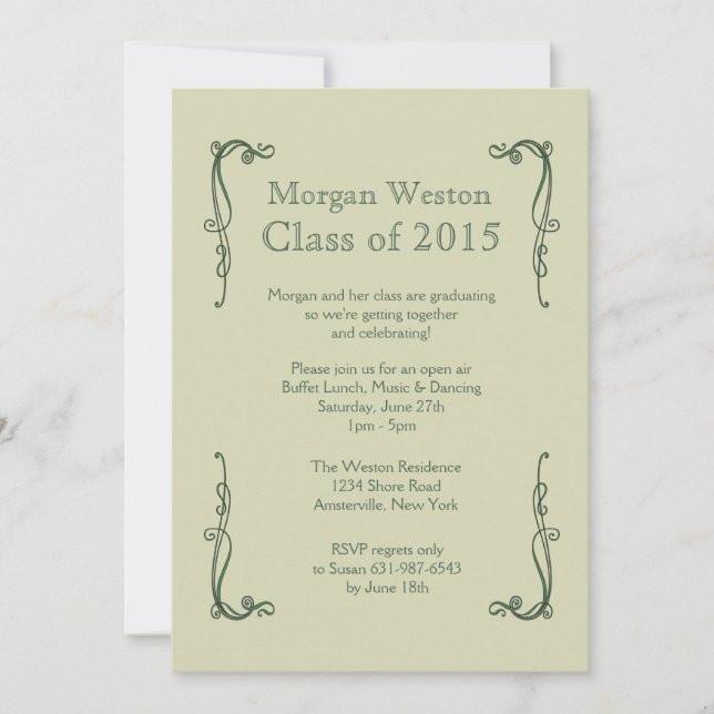 Convite de Poise Perfeito (Frente)